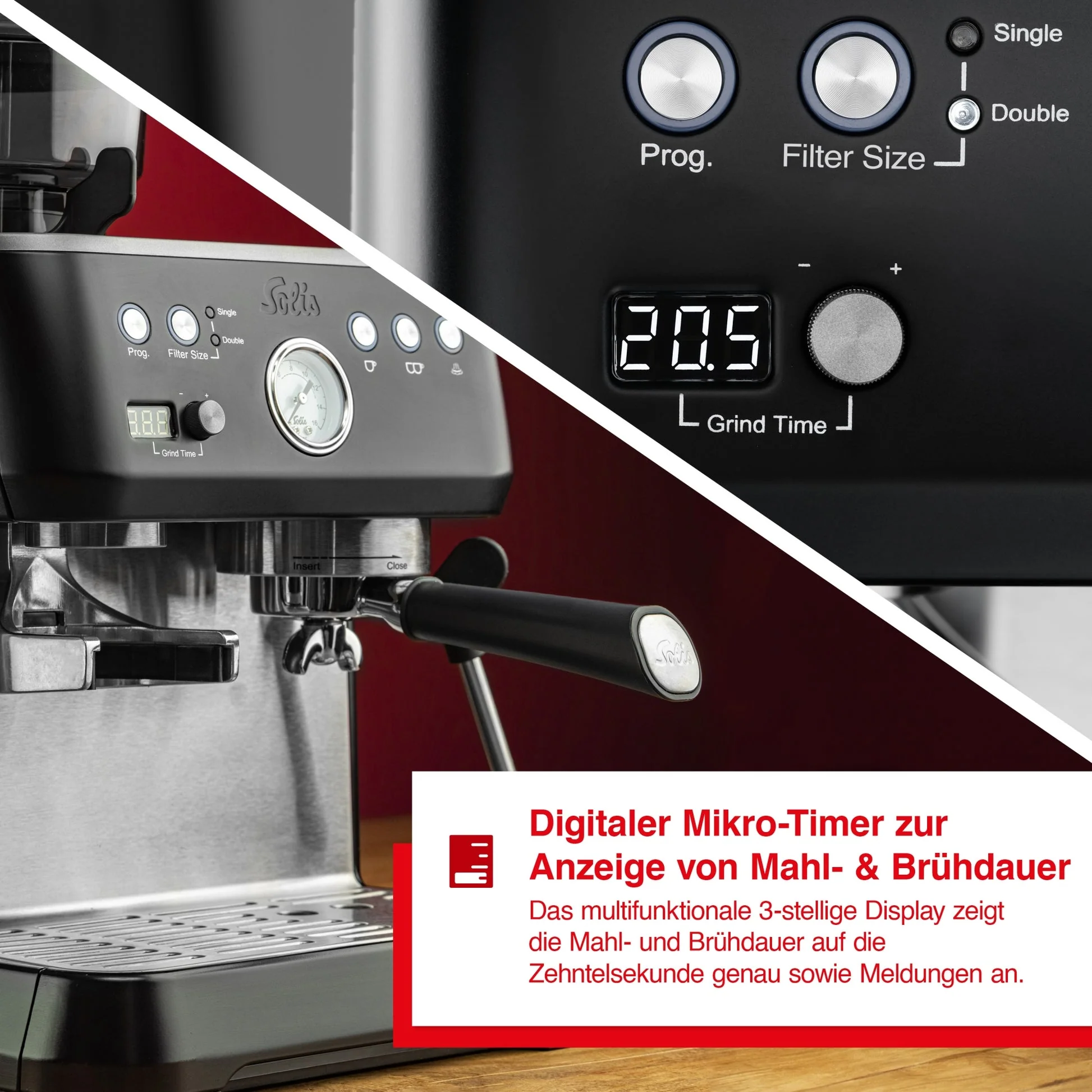 Solis Grind & Infuse Perfetta (Schwarz) - Image 13