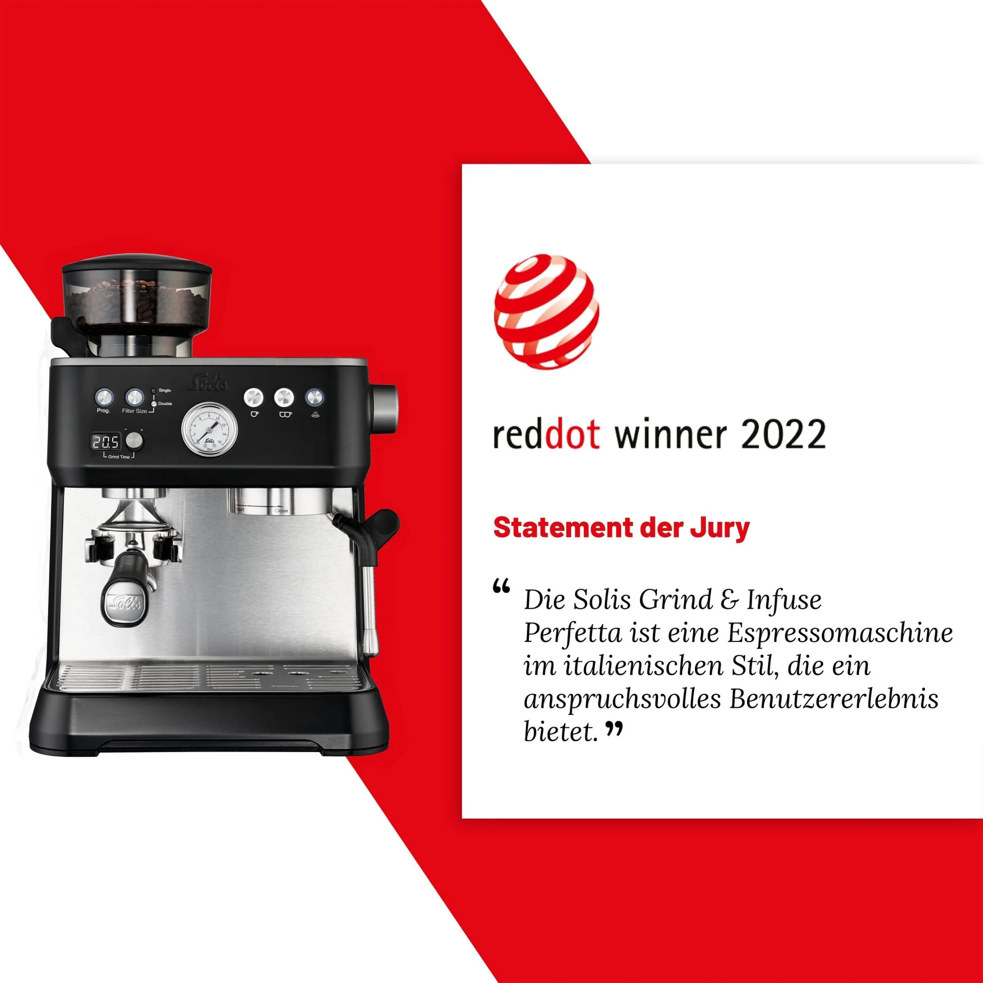 Solis Grind & Infuse Perfetta (Schwarz) - Image 14