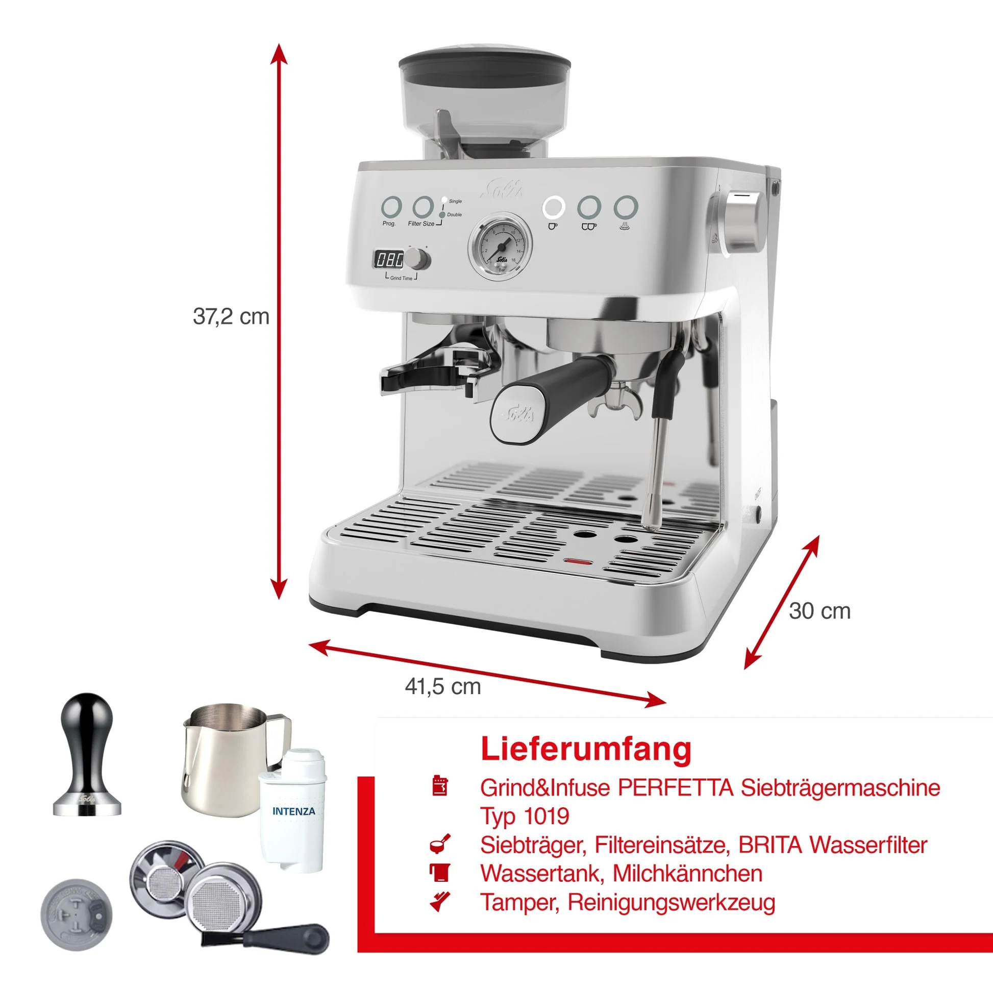 Solis Grind & Infuse Perfetta (Silber) - Image 14