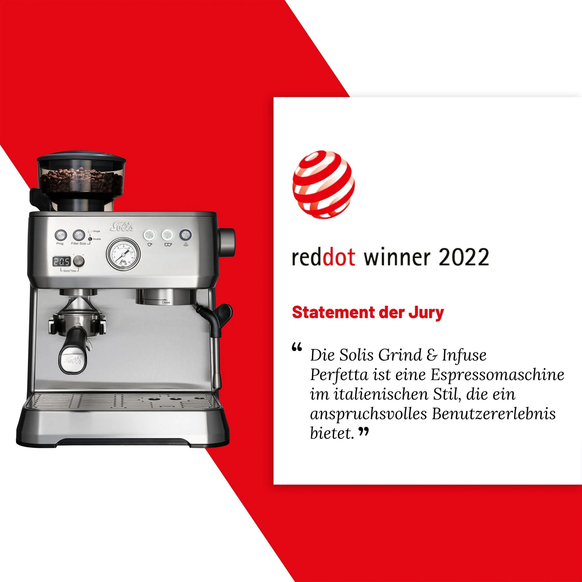 Solis Grind & Infuse Perfetta (Silber) - Image 15