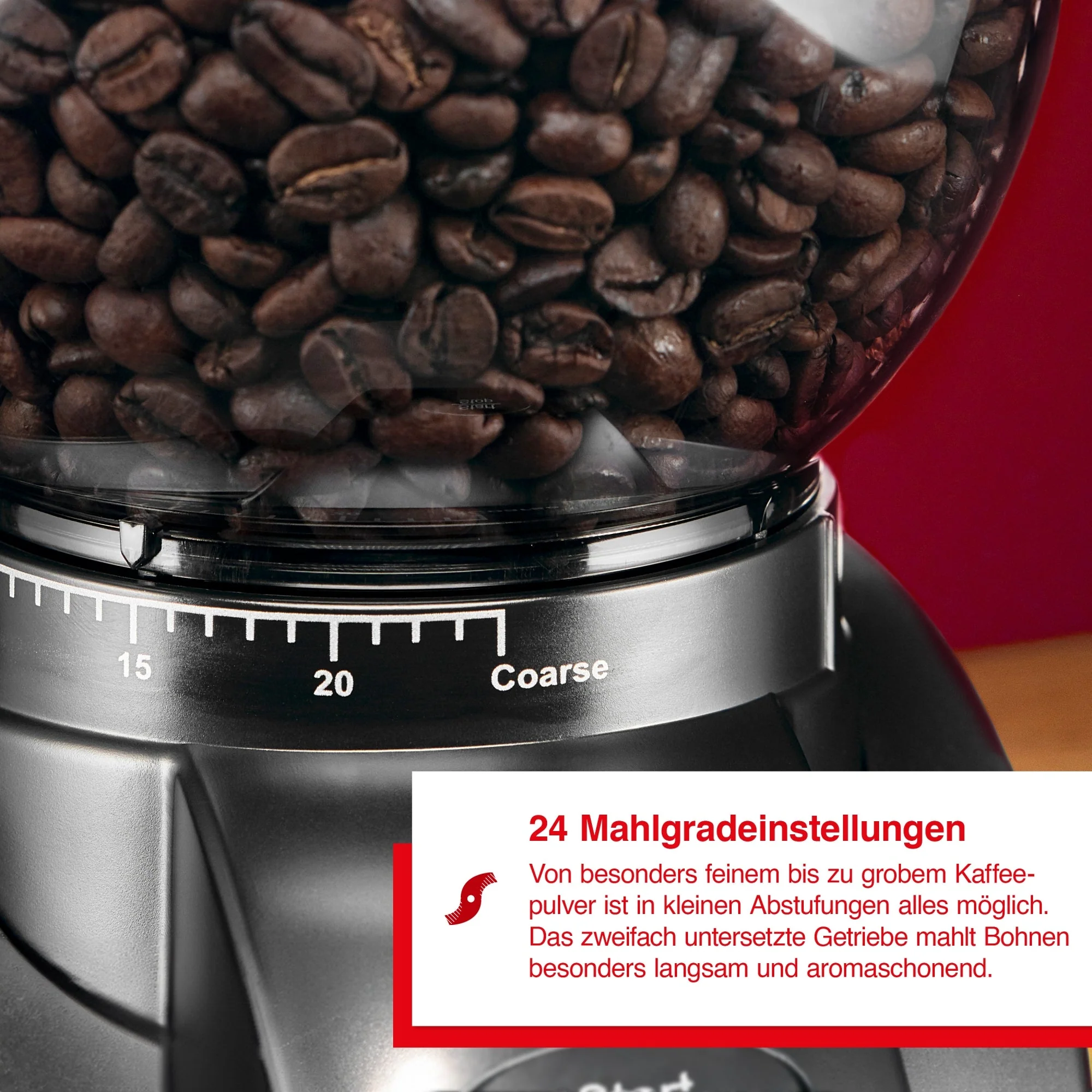 Solis Scala Zero Static Kaffeemühle (Schwarz) - Image 11