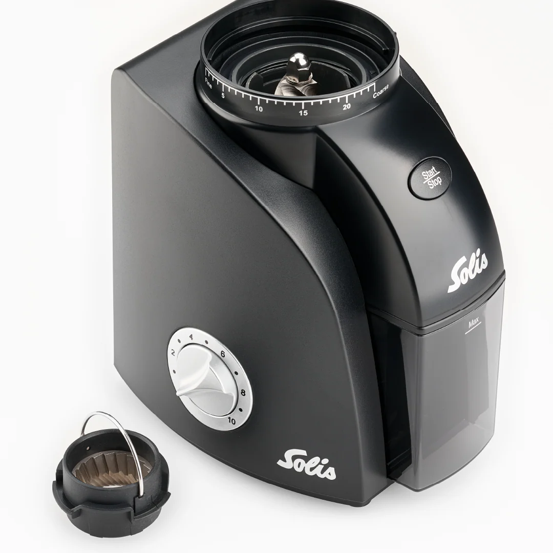Solis Scala Zero Static Kaffeemühle (Schwarz) - Image 4